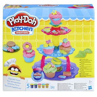 Đồ chơi Hasbro đất nặn tháp Cupcake Play-Doh A5144
