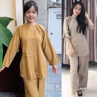Đồ lam đi chùa- mẫu vạt hò