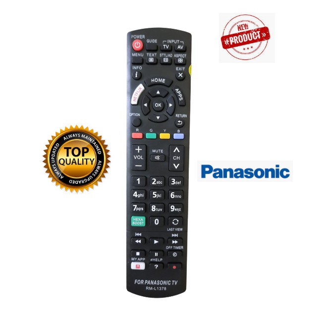 Điều khiển tivi Panasonic RM-L1268 - Hàng tốt