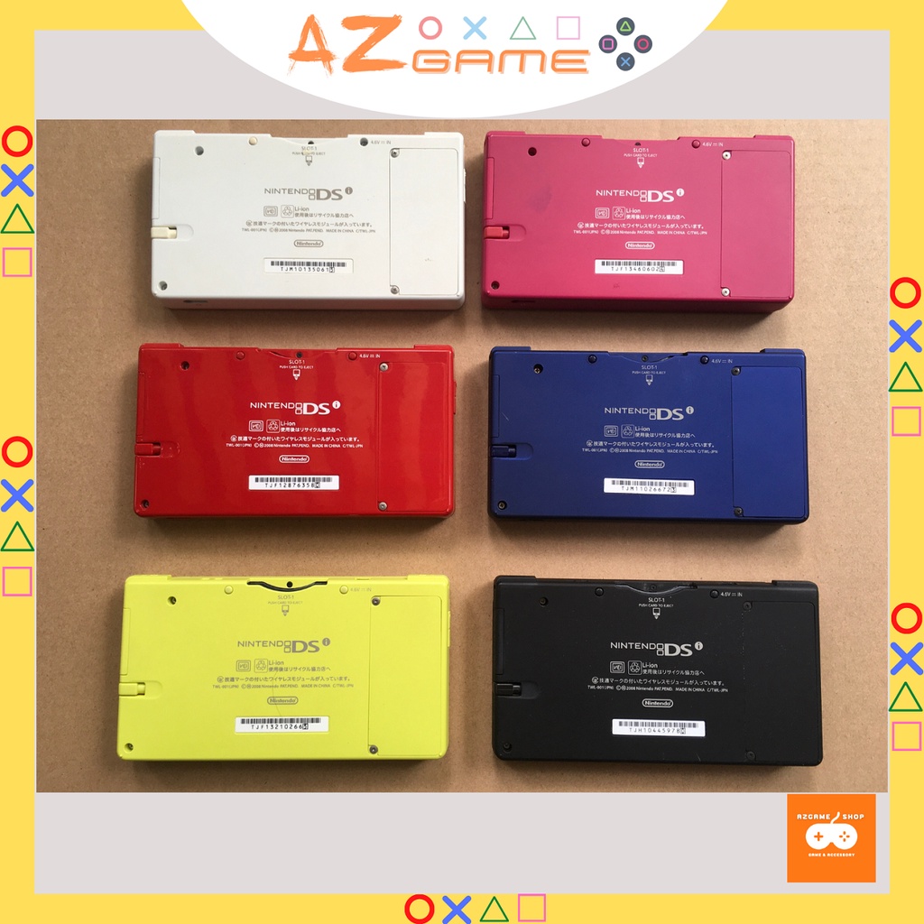 Máy Chơi Game Nintendo DSi Full Game NDS/GBA/SNES/NES... Đầy Đủ Phụ Kiện