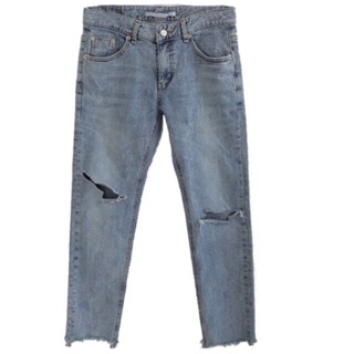 BAGGY JEAN RÁCH CÁ TÍNH (ảnh thật có clip)