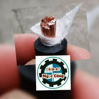 Dây cáp hàn Korea 16 - dây đồng 100% dẻo mềm
