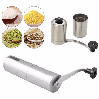 【Có hàng sẵn】Máy Xay Cà Phê Cầm Tay Tthép Không Gỉ Tiêu Bằng Tay Chất Liệu Lnox