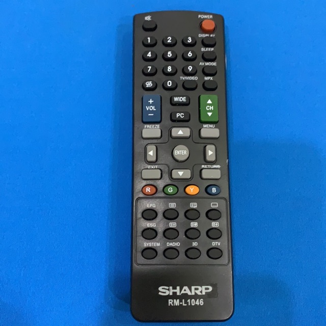 REMOTE ĐIỀU KHIỂN TIVI SHARP LED LCD MỎNG