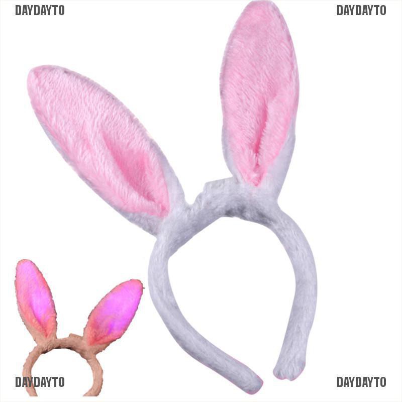 Băng Đô Tai Thỏ Có Đèn LED Phát Sáng Dành Cho Trẻ Em