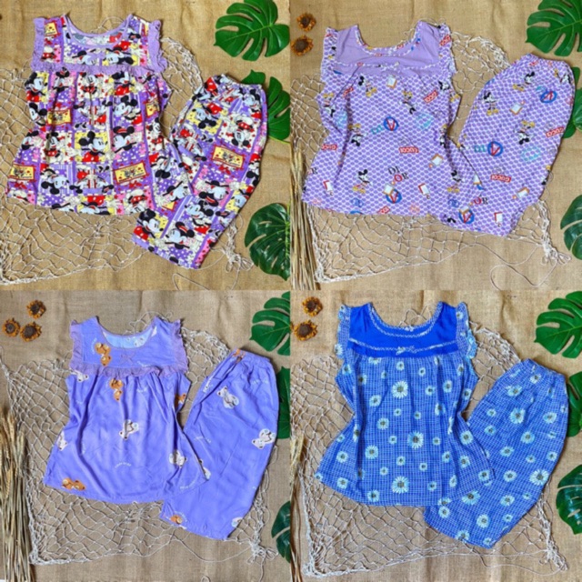 [BIG SIZE] Đồ bộ tole - đồ bộ lanh lửng phối màu 2 da