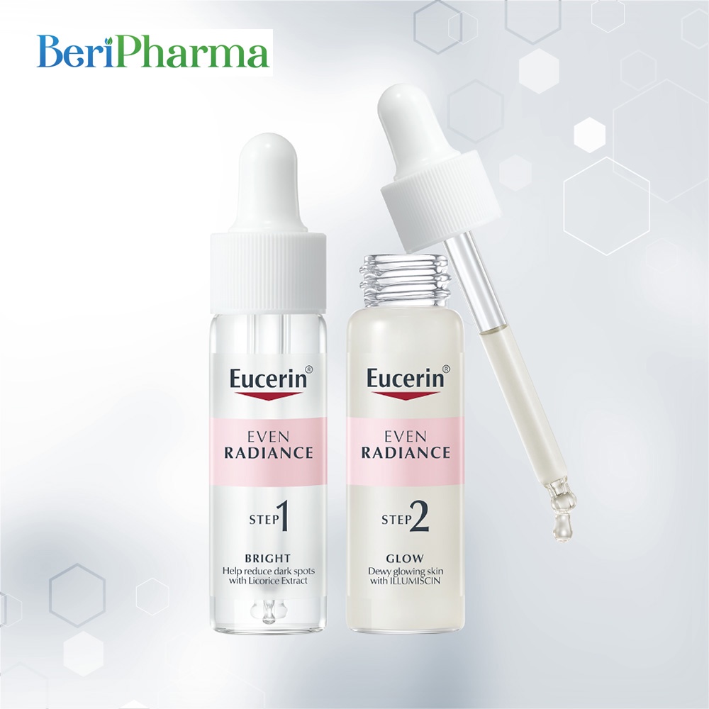✅ Eucerin Tinh Chất Dưỡng Sáng Even Radiance Duo Ampoules