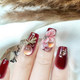 Combo 10 Viên Đá Mắt Mèo Siêu Sáng Trang Trí Móng Tay - DK26