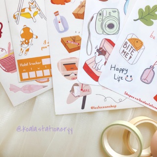 Bullet Journal Sticker: Combo sticker “Cozy 2”