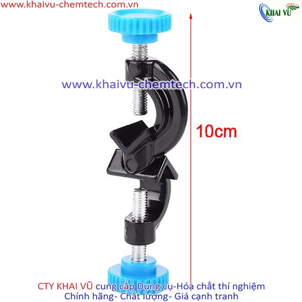 Kẹp chéo (KHÓA ĐÔI) bọ kẹp bằng hợp kim dùng gắn kết dụng cụ thí nghiệm