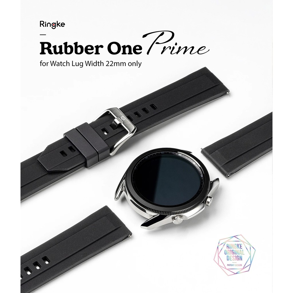 Dây đồng hồ Rubber One Prime ( 20mm / 22mm ) - Hãng Ringke