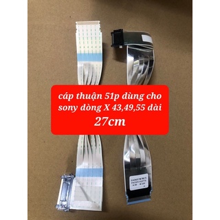 Combo 5 cáp thuận 51 pin dùng cho sony dòng x dài 27cm