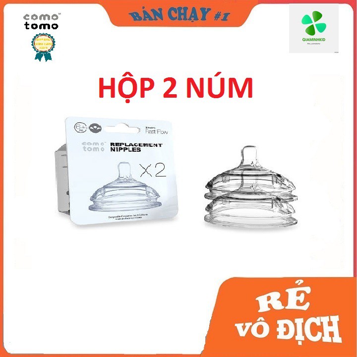 Núm ti Comotomo (1-2-3 tia, Y-cut) Mỹ siêu mềm, chính hãng