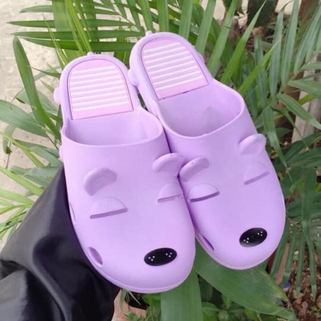 [SALE] Dép thú màu tím size 36