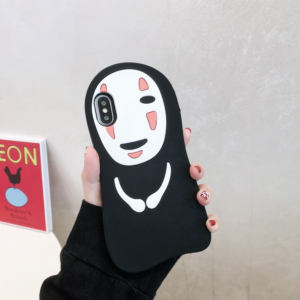 Ốp điện thoại silicon mềm hình Vô Diện hoạt họa cho iPhone 12 pro max 11 PRO MAX XS MAX X XR 8 PLUS 7 PLUS 6S PLUS 6 PLUS | BigBuy360 - bigbuy360.vn