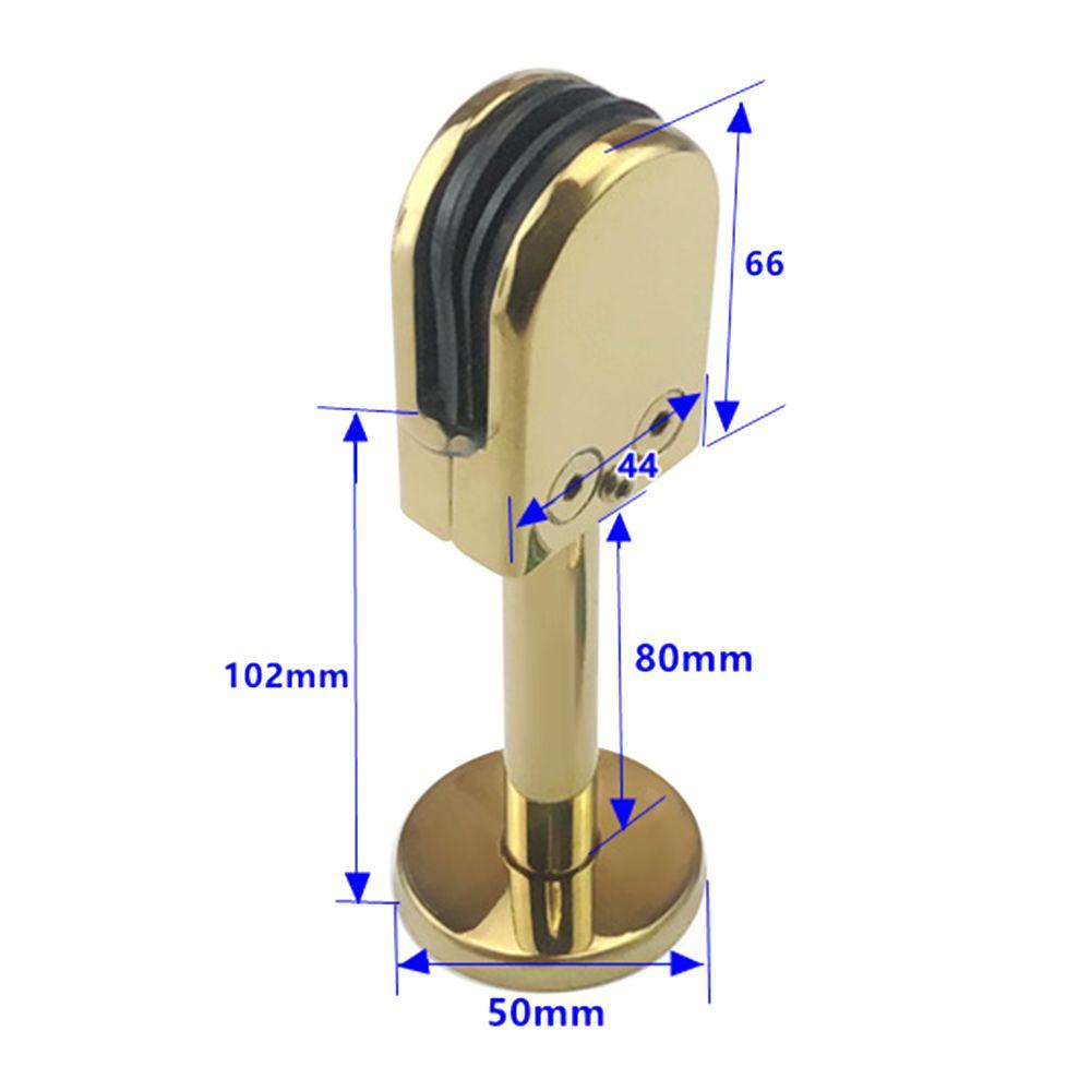 Kẹp Nối Kính Không Lỗ Bằng Thép Không Gỉ