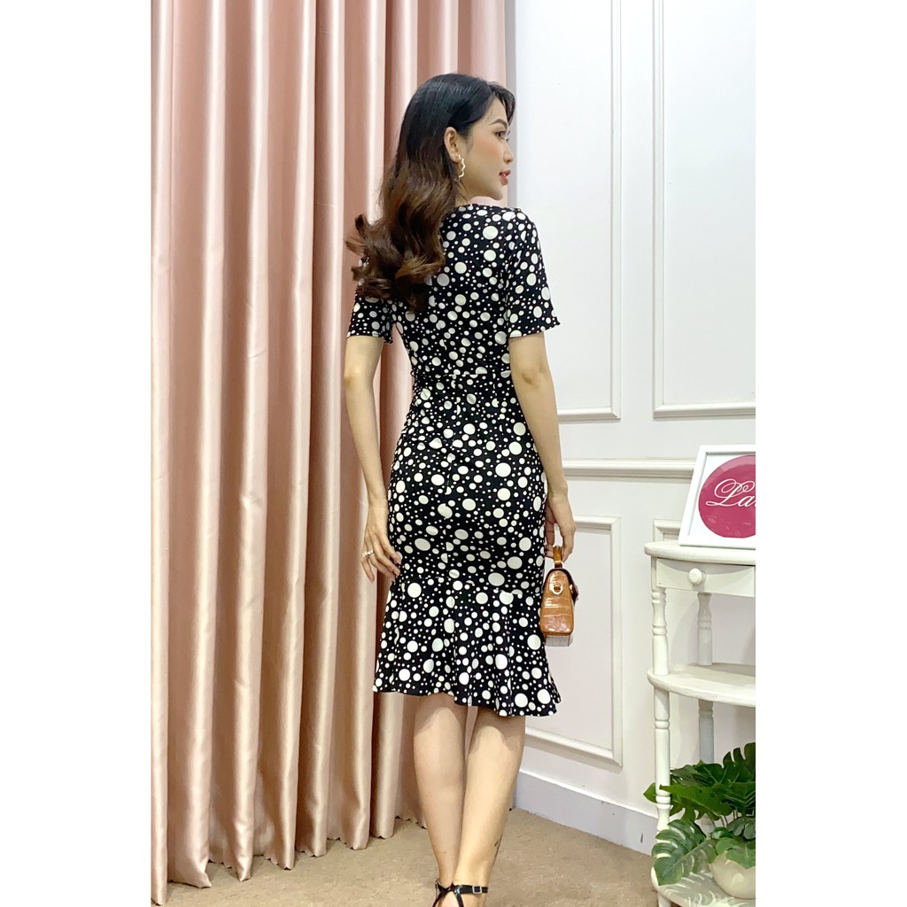 L2234 Đầm thun body họa tiết đuôi cá - Lavi House | BigBuy360 - bigbuy360.vn