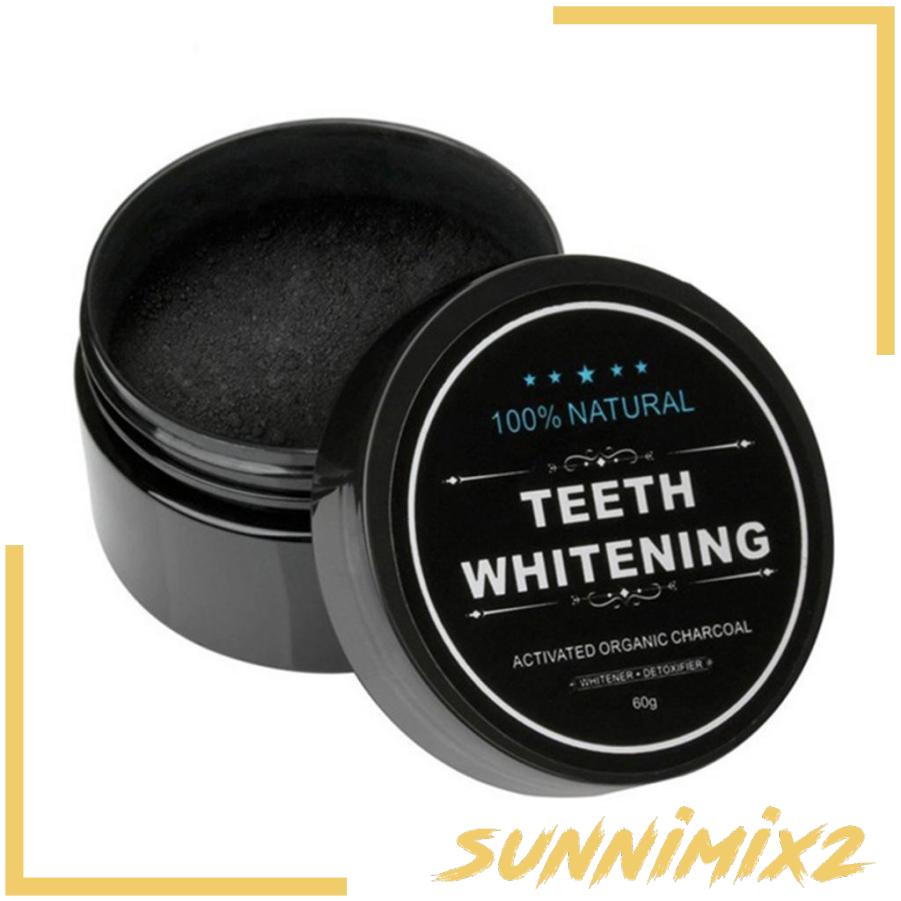 Natural Organic Activated Charcoal Powder Teeth Whitening Toothpaste 30g