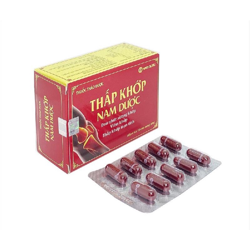 Thấp khớp Nam Dược, đau nhức xương khớp ( hộp 40 viên )