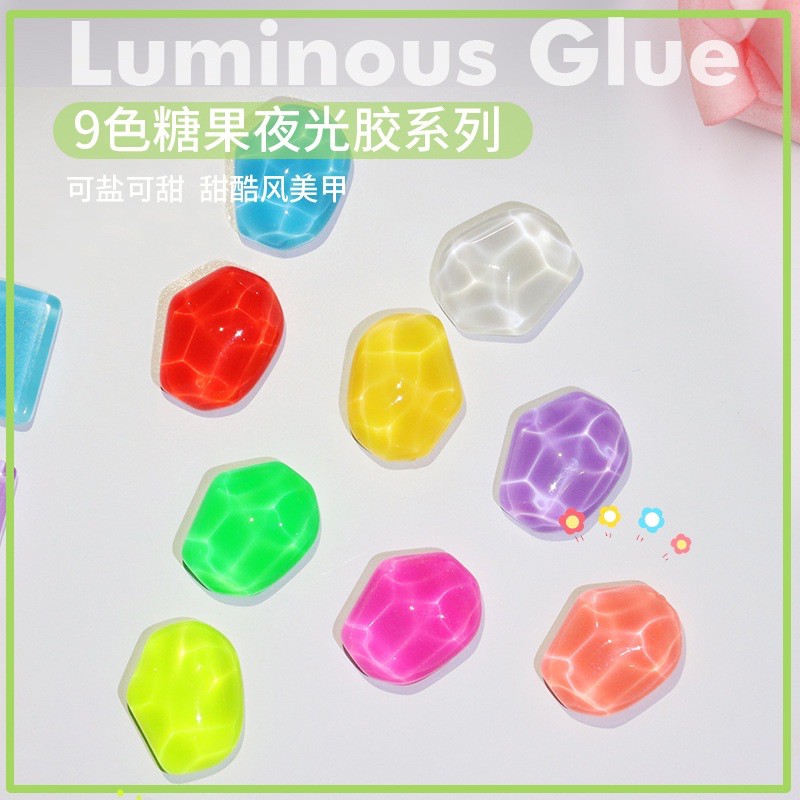 Set sơn gel dạ quang neon Vinimay