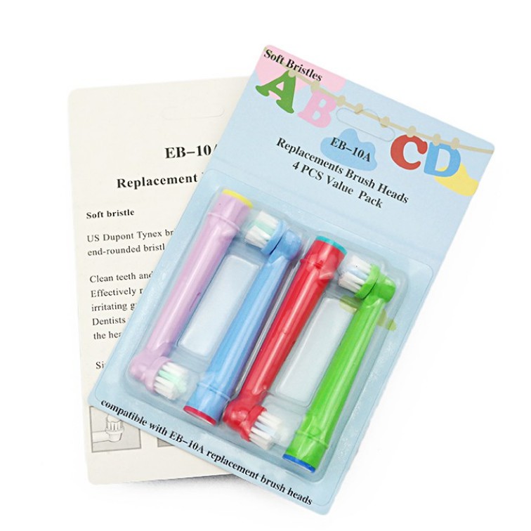 Bộ 4 đầu bàn chải đánh răng điện Oral B dành cho Trẻ Em