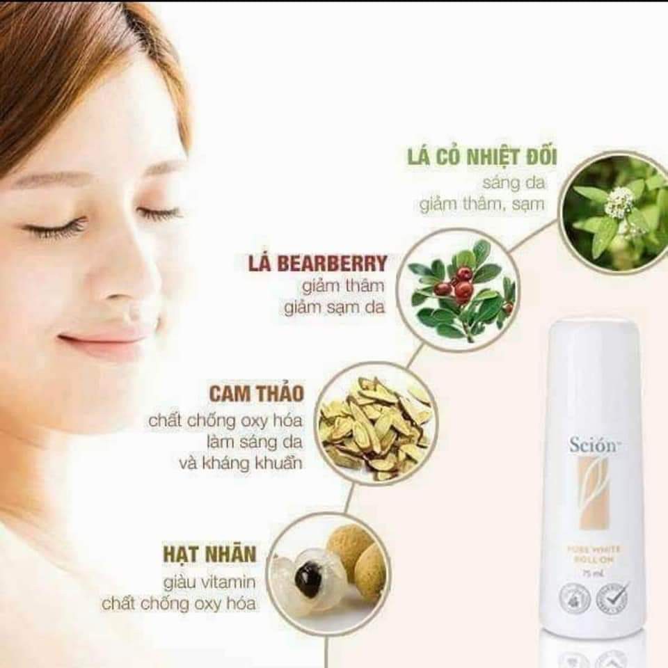 Lăn Khử Mùi💖FREESHIP💖Lăn Nách Khử Mùi Cơ Thể Scion Chính Hãng [lan nach] | BigBuy360 - bigbuy360.vn