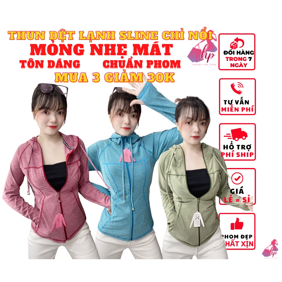 ✾áo khoác thun nữ chống nắng thể thao ôm body form dài vải dệt lạnh mỏng nhẹ mát mùa hè rất hàn quốc thời trang