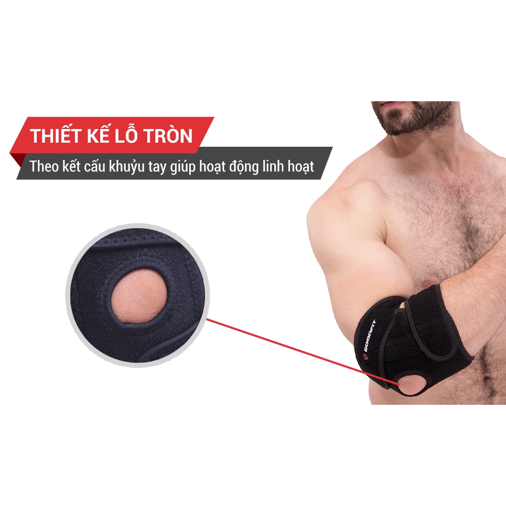 Băng bảo vệ khuỷu tay GoodFit GF401E