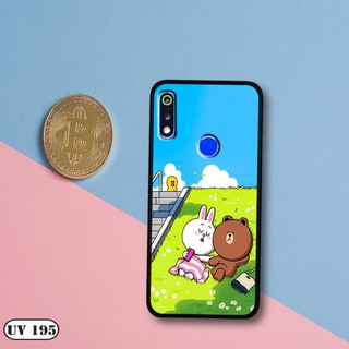 Ốp lưng nhám Realme 3 Pro in hình