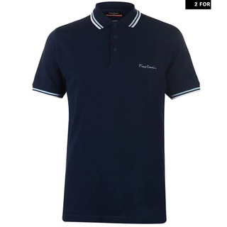 Size L (80-90kg) (Hàng có sẵn, chính hãng) Nhiều mẫu Áo thun nam Pierre Cardin UK có cổ cao cấp PCT1