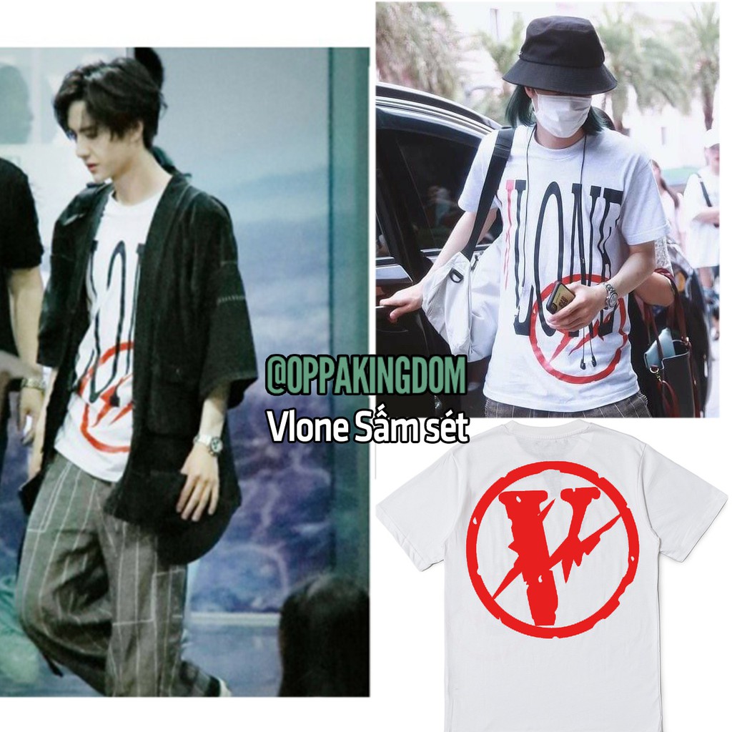 Áo thun Vlone Vương Nhất Bác( 9 mẫu) | BigBuy360 - bigbuy360.vn