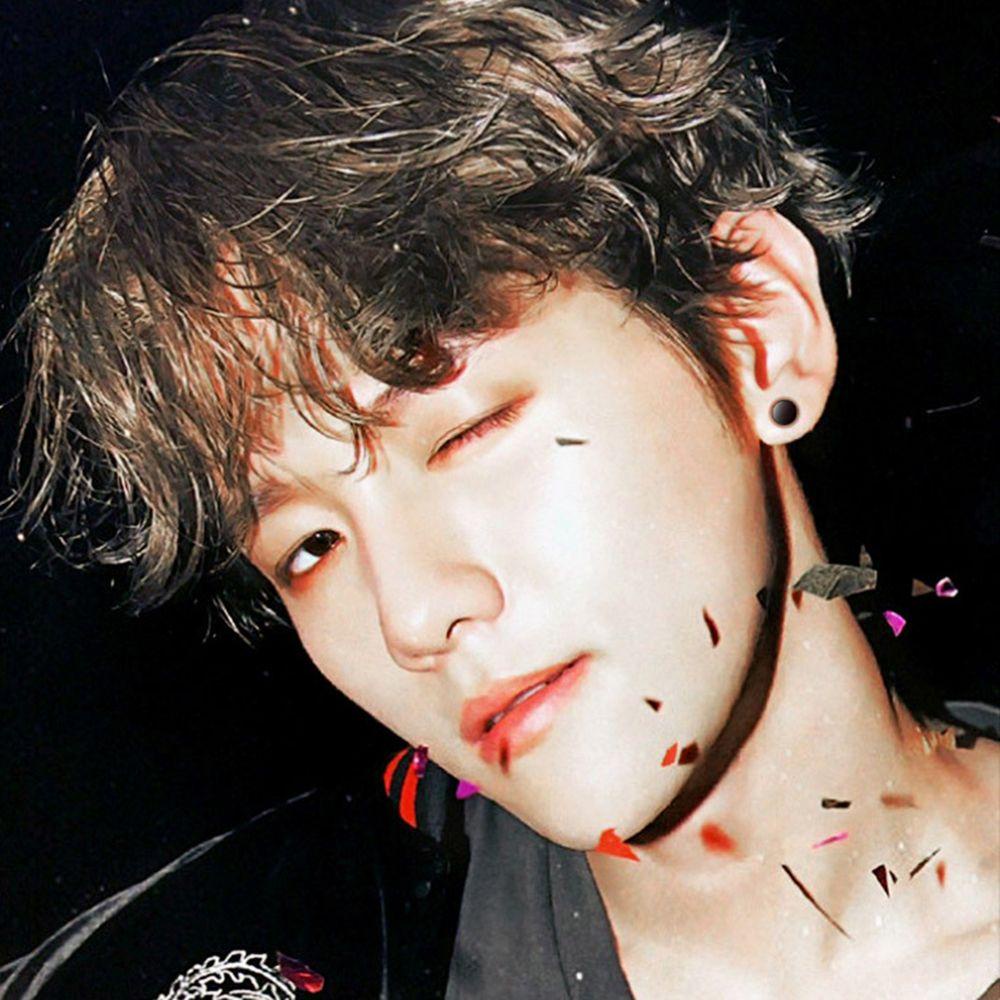 Khuyên Tai Mã Não Đen Phong Cách Punk Hip Hop Cá Tính Cho Nam Và Nữ