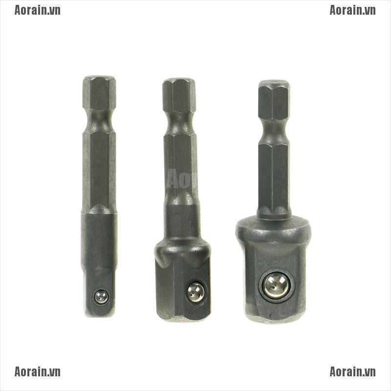 Bộ 3 Đầu Chuyển Đổi Mũi Khoan Chuyên Dụng Cho Máy Khoan