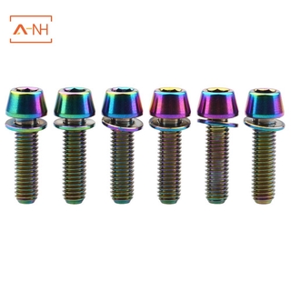 Bộ 6 Ốc Lục Giác Bằng Titan M5X18Mm