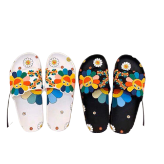 Dép Nữ Quai Ngang Ulzzang Hoa Mặt Trời Cười FORM nhỏ