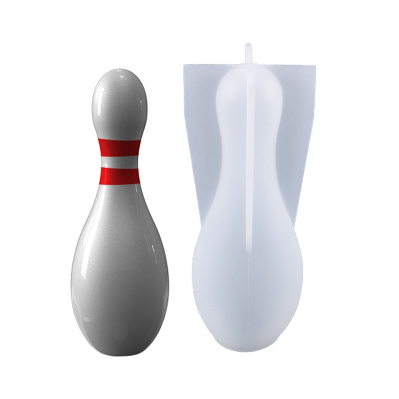 Khuôn Silicone Tạo Hình Trò Chơi Bowling Trang Trí Thủ Công DIY