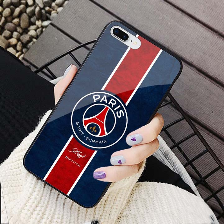 Ốp IPHONE 7, 8, 7 Plus, 8 Plus Lưng Kính Cường Lực In Hình Câu Lạc Bộ Bóng Đá