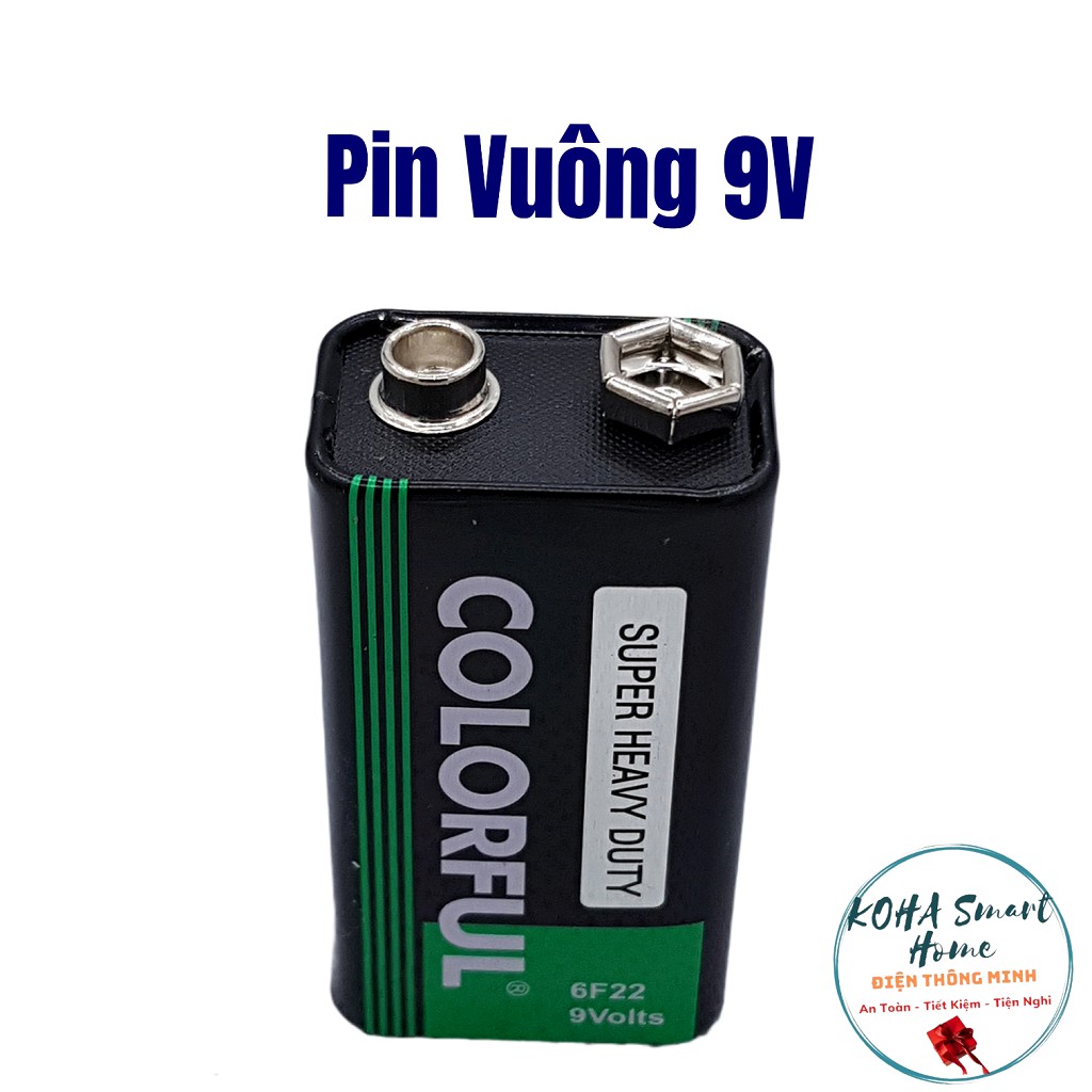 Pin 12V 23A Pin vuông 9V cho remote cửa cuốn các loại điều khiển công tắc RF ô tô xe đạp điện