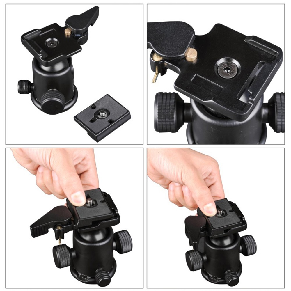 Đầu bi / Head Ball cho Tripod / Monopod Manbily KM-0 - PHUKIEN2T_KM-0