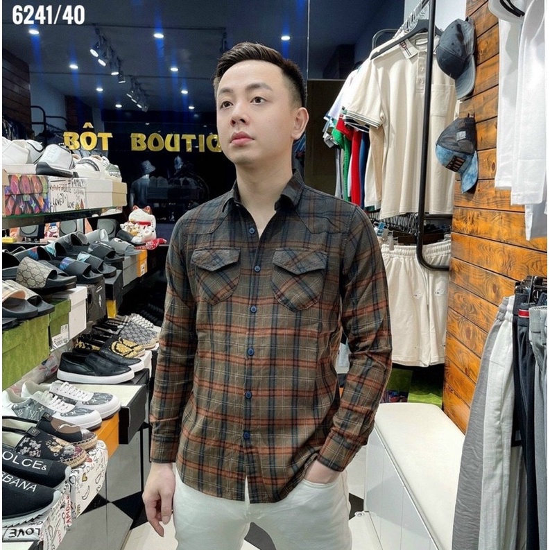 Sơ Mi Loang Chuẩn Ảnh Thật