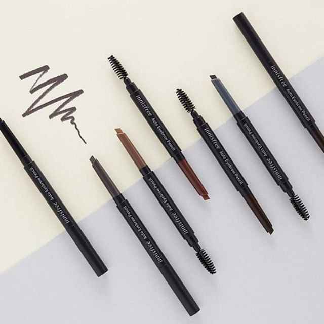 Chì Kẻ Mày Innisfree Auto Eyebrow Pencil Mẫu Mới