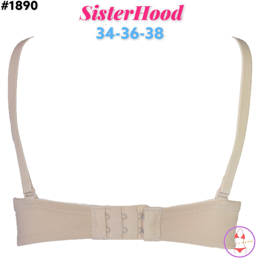 Áo ngực Thái Lan SisterHood trơn mịn mút kép nâng đẩy ngực, form áo cực đẹp thích hợp mặc áo dài