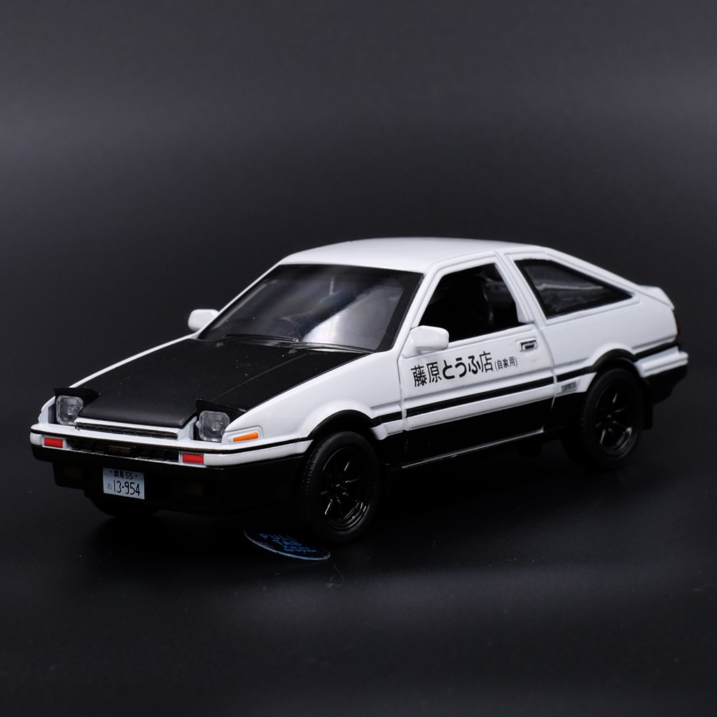 Ban Đầu D TOYOTA TOYOTA AE86 Xe Thể Thao Hợp Kim Xe Ô Tô Mẫu 1: 28 Kéo Lại Âm Thanh Ánh Sáng Mở Cửa Bé Trai Trẻ Em Đồ Chơi Hợp Kim Trang Trí Ô Tô Bộ Sưu Tập Quà Tặng Đồ Trang Trí