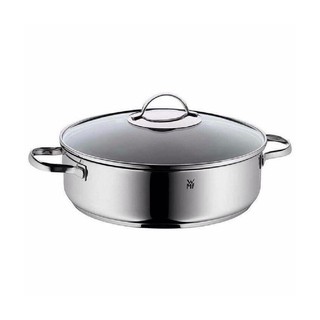 (Hàng Đức) Nồi chảo 2 quai chống dính có nắp, 28cm WMF 0761406380 quai thẳng
