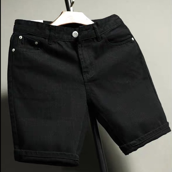 Quần short jean nam trắng đen quần ngố jean quần ngắn nam | BigBuy360 - bigbuy360.vn