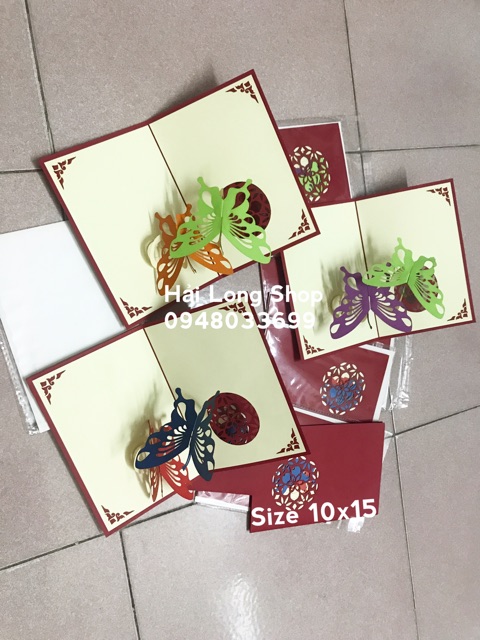 Con Bướm (1 ) - Butterflie 1 - Thiệp 3D | BigBuy360 - bigbuy360.vn