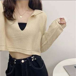 ÁO LEN CROPTOP CHÂU BÙIII