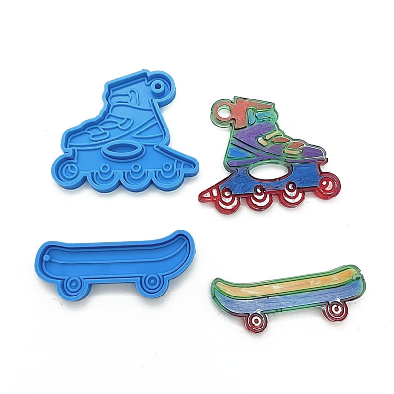 Khuôn Silicone Làm Trang Sức Có Lỗ Treo DIY