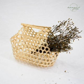 Giỏ Đựng Quà Đan Tre Size lớn  Bảo Vệ Môi Trường (Quai ngang)