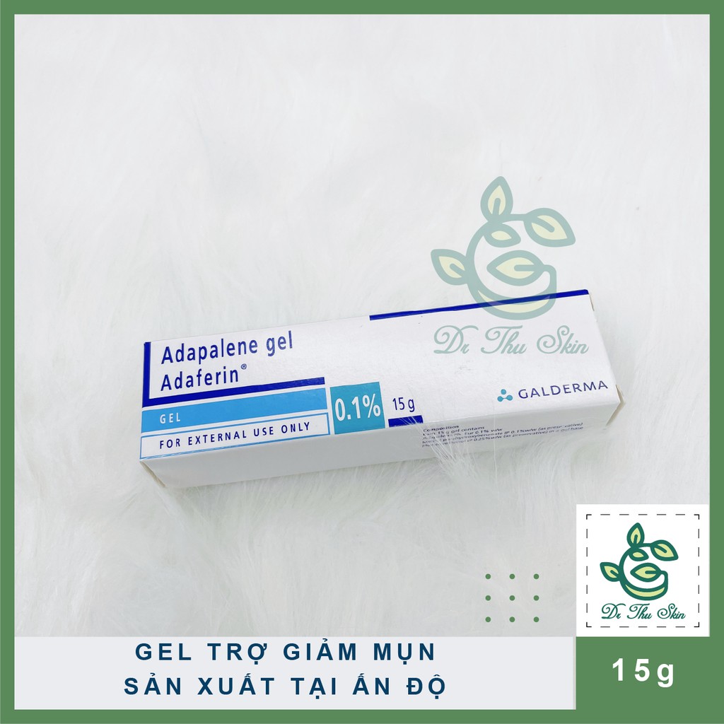 Kem giảm mụn Differin( Adaferin) - Adapalen 0.1% Gel 15g và Cream 30g